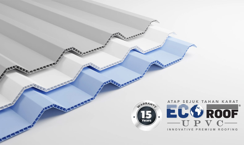 Distributor atap Upvc Ecoroof Jakarta