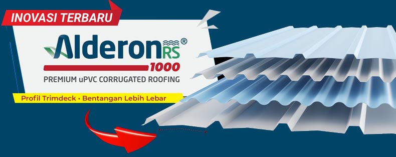 distributor atap upvc alderon depok